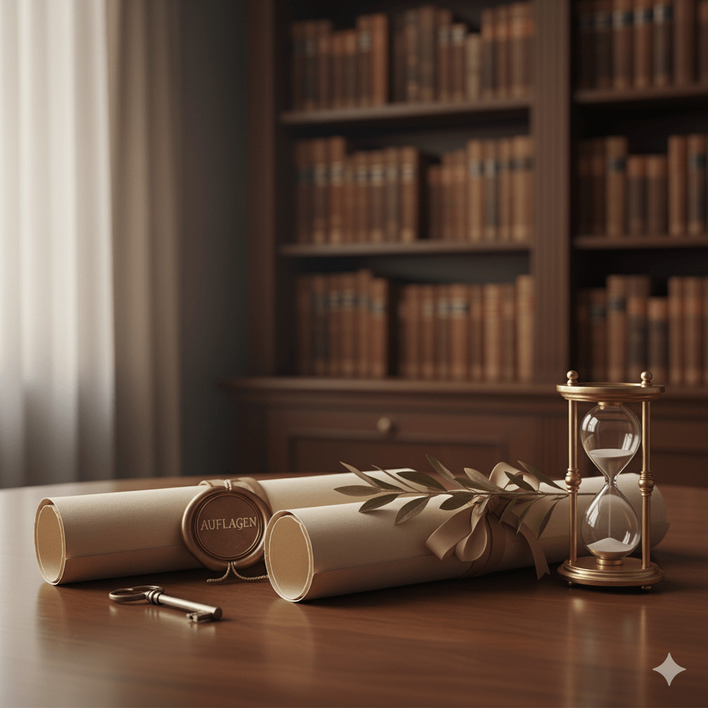 Auflagen vs. Bedingungen im Testament: Was ist der&nbsp;Unterschied?