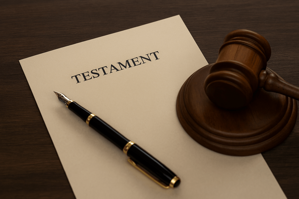 Bedingungen und Auflagen, Erbe, Erbschaft, Testament