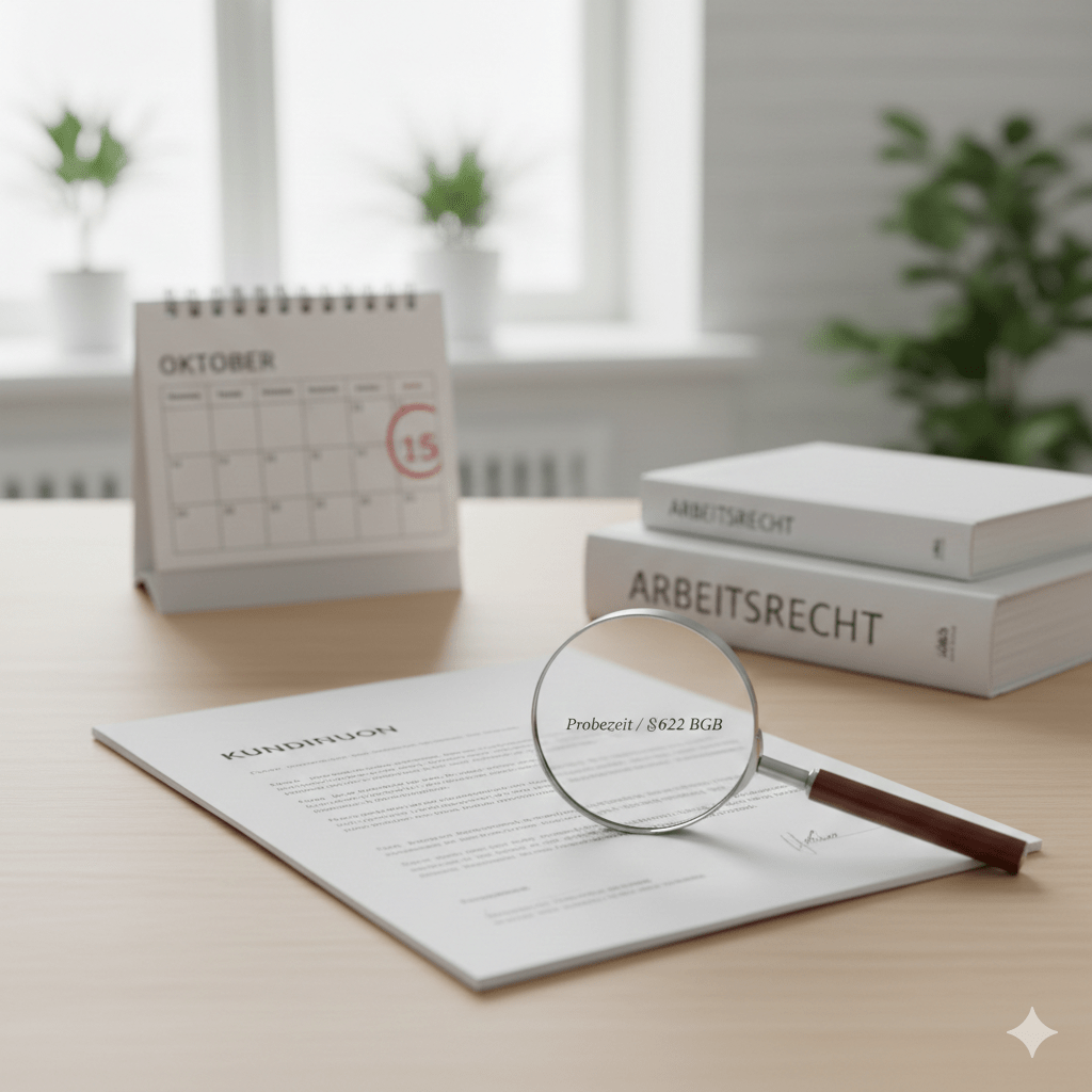 Probezeit, gekündigt, Arbeitgeber, Arbeitnehmer, rechtssicher, Arbeitsrecht, Anspruch auf, Ansprüche, Rechte