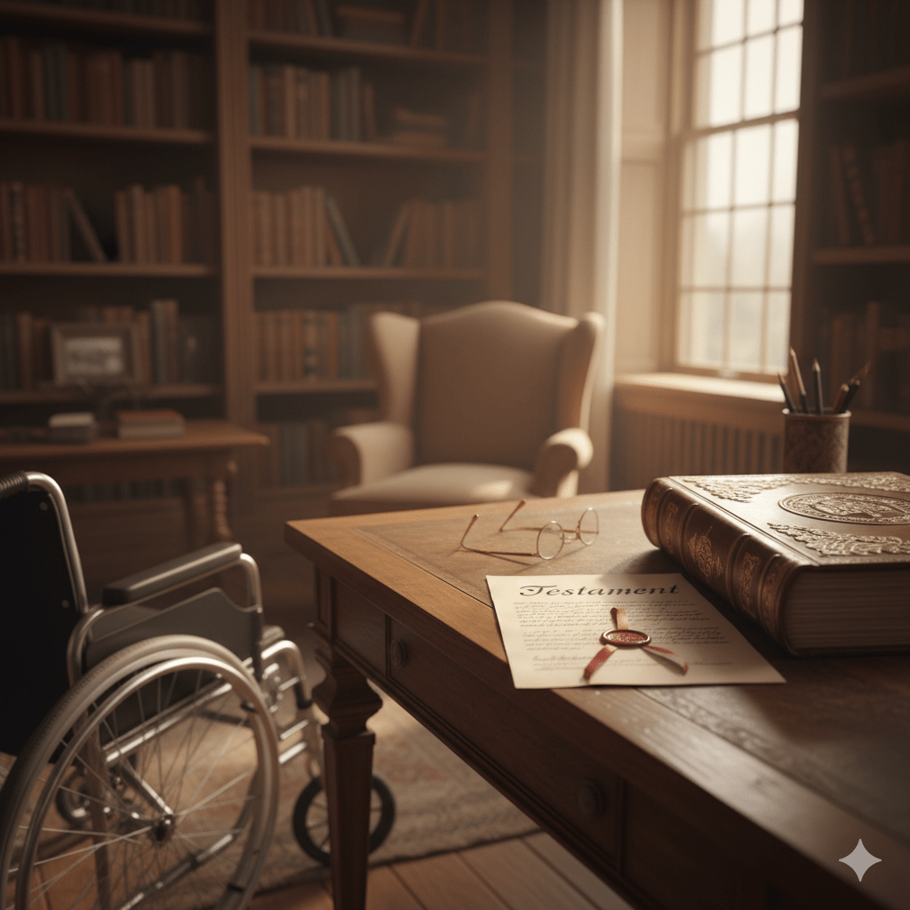 Testament, Behindertenregelung, psychisch, physisch, Nachlass, Erbrecht
