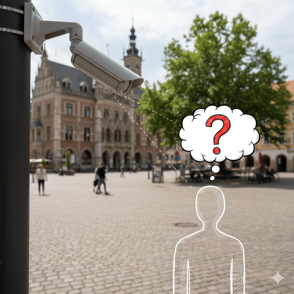 Videoüberwachung, öffentliche Plätze, Kommunalrecht, Verwaltungsrecht, Datenschutz