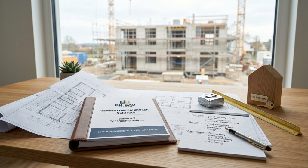 GU, Generalunternehmer, Bauen, Baurecht, Vorteile, Risiken, Entscheidungshilfe
