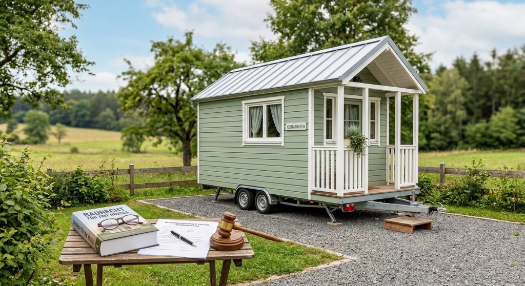 Tiny House, Mobile Home, Kleines Haus, Bauen, Baurecht, Besonderheiten
